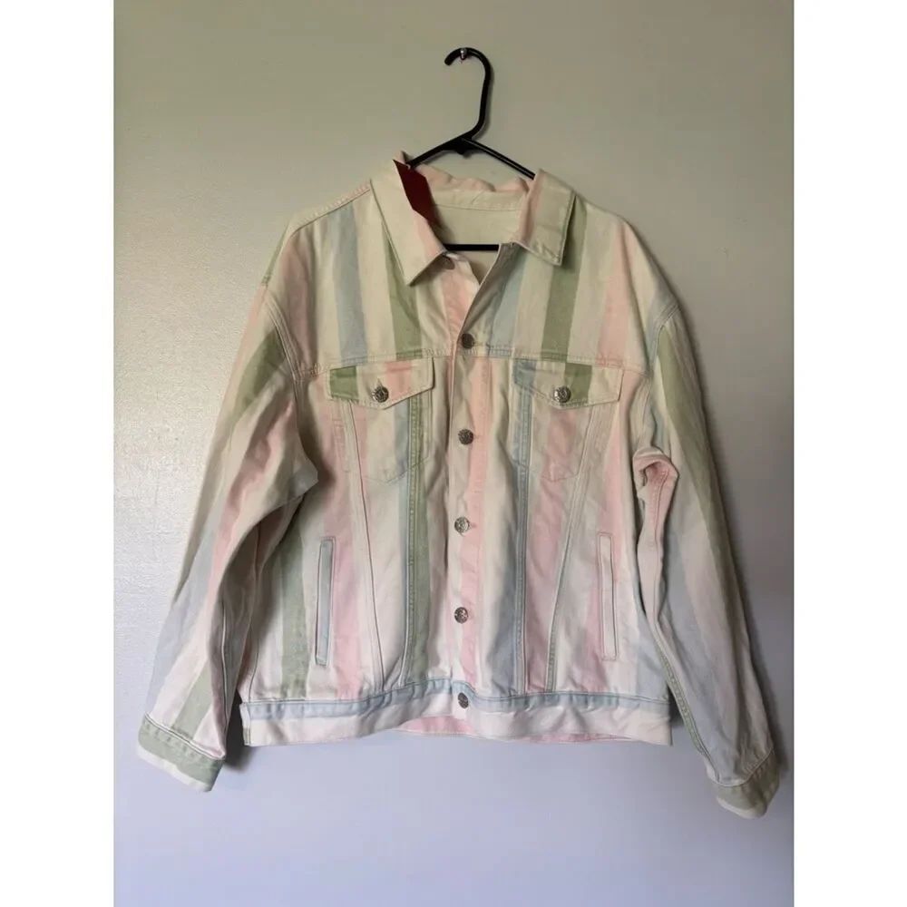 NWT Esprit Oversized Denim Jacket. Medium